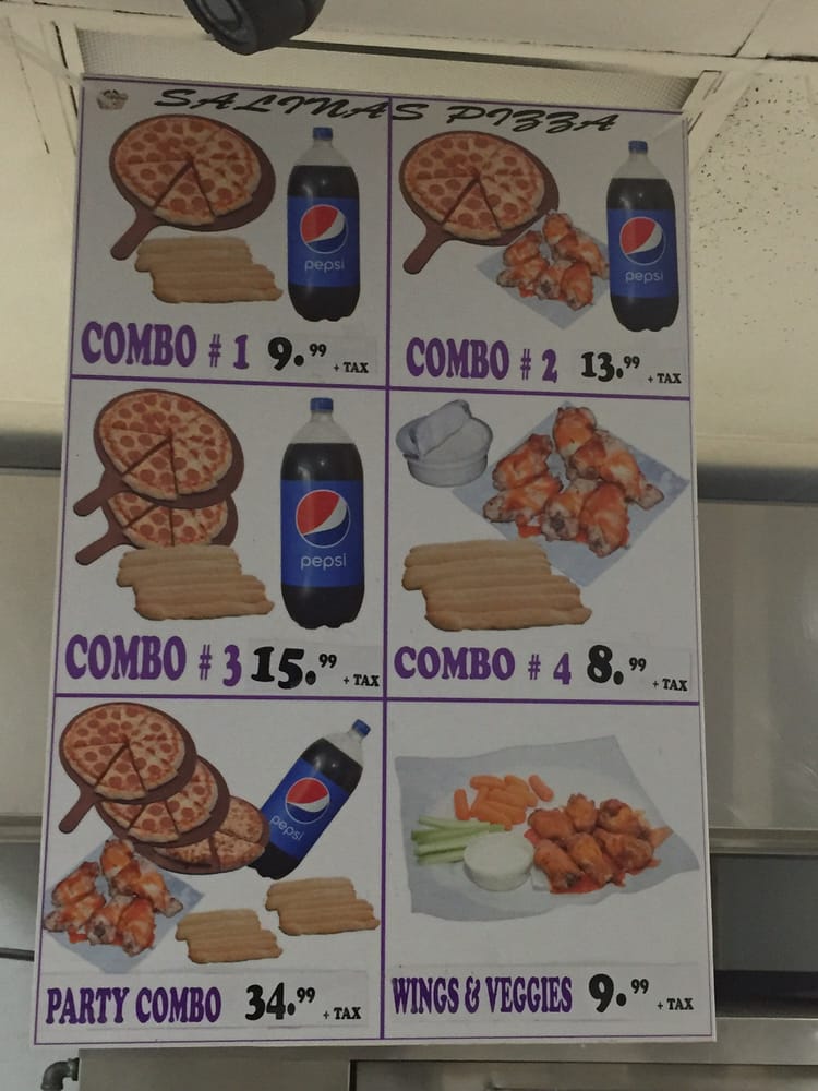 Salinas Pizza Salinas, CA Full Menu, Reviews, Photos